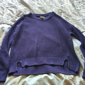 Scoop Neck Knit Sweater